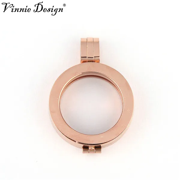 Vinnie Design Šperky 25mm Rám z Nerezové Oceli Přívěsek na Mince Disky DIY Módní Šperky 5