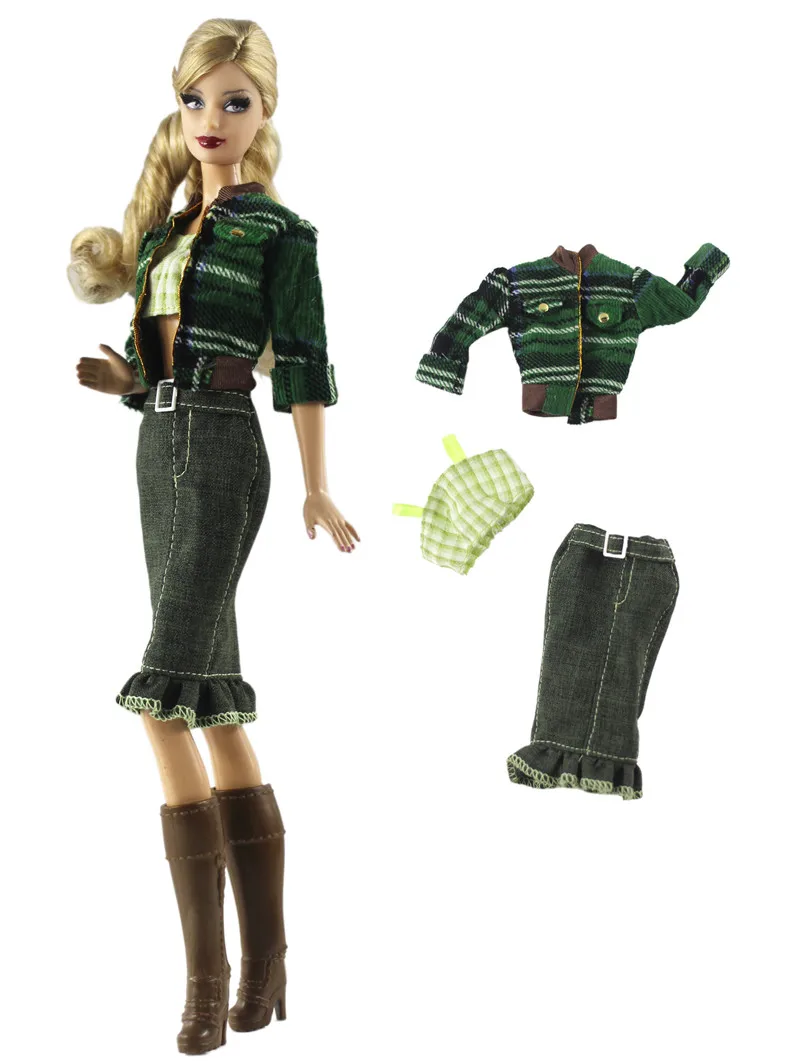 Vysoce kvalitní Doll Šaty, Super krásné Módní Oblečení Ležérní oblečení Pro Panenku Barbie Doplňky DIY Hračky 1