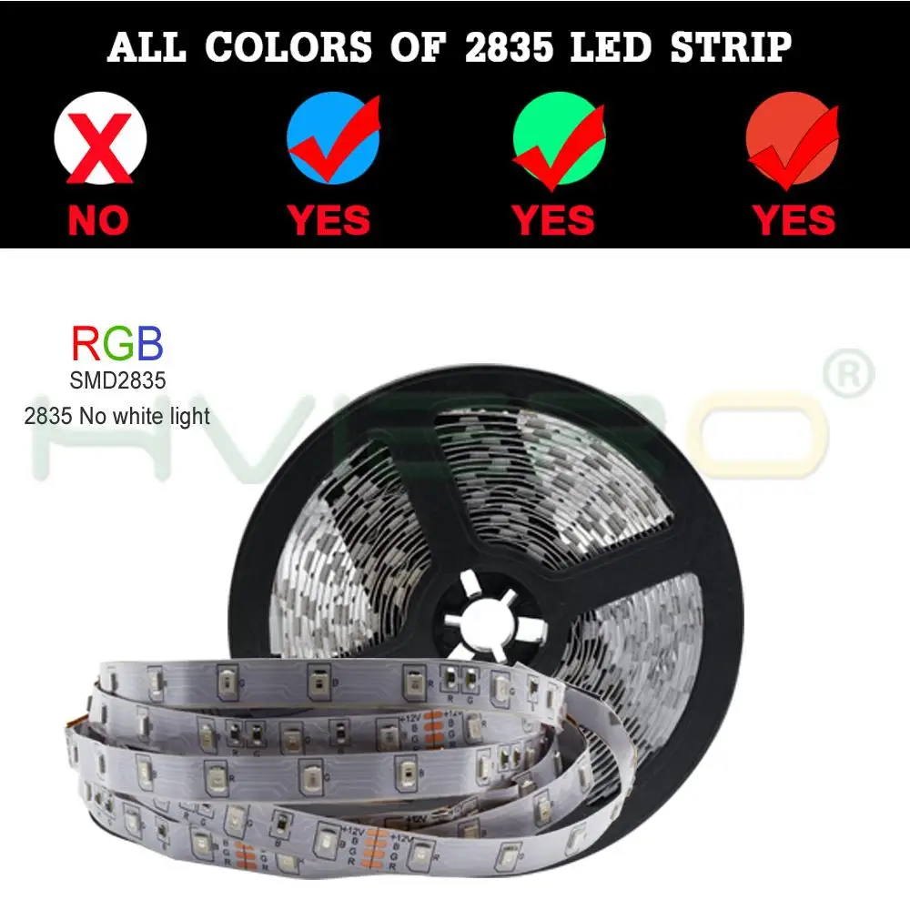 WI-fi IR Ovladač RGB LED Strip Světlo SMD 2835 5M/10M RGB Pásky, DC12V Stuha Dioda Led Pásky Flexibilní Světlo Lampa Stripe 3