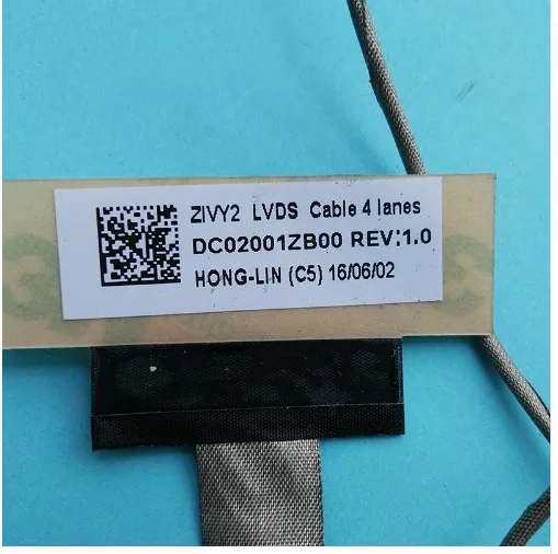 WZSM Nové 4K LCD Video kabel pro Lenovo Y50 Y50-70 Y50-80 DC02001ZB00 ZIVY2 40pin LVDS 0