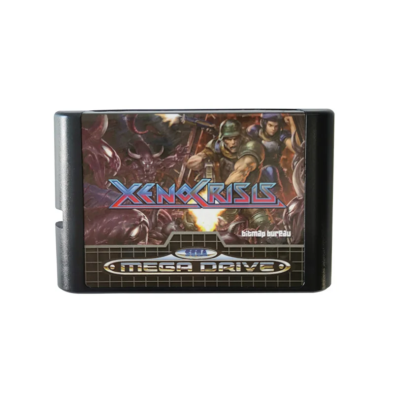 Xenocrisis Reprodukce Megadrive Genesis Hra Černé Pouzdro Pro SEGA Mega Drive, GENESIS 1