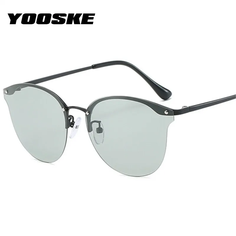 YOOSKE Cat Eye sluneční Brýle, Ženy, Polarizované Samozabarvovací Jízdy Sluneční Brýle Retro Ženy Kovový Rám Brýle UV400 1