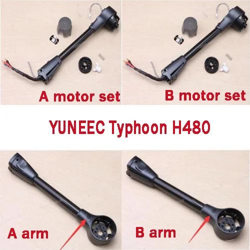 YUNEEC typhoon H480 RC Quadcopter náhradní díl ruku tovární příslušenství motorových ruku 4
