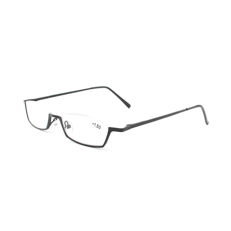 Zilead Půl Rám ze Slitiny Brýle na Čtení Mužů A Muži Jasné, Čočky, Lupa Brýle Optické Presbyopickém Podívaná+1.0+4.0 3