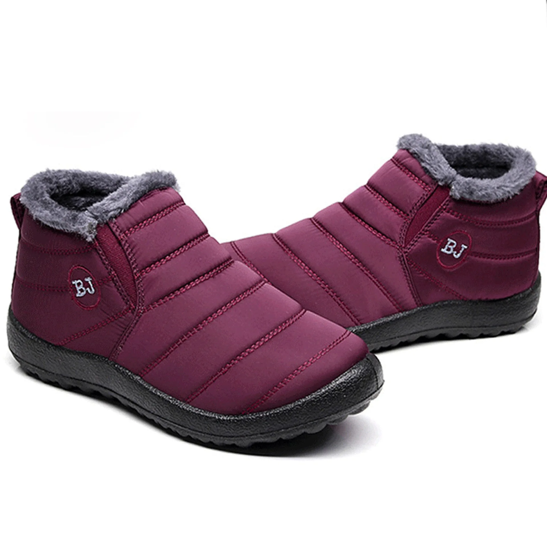 Zimní Boty boty Muži Vodotěsné Módní kotníkové boty Muži Ležérní Obuv Domácí Botas Hombre Plus velikosti skluzu na zapatos de hombre 1