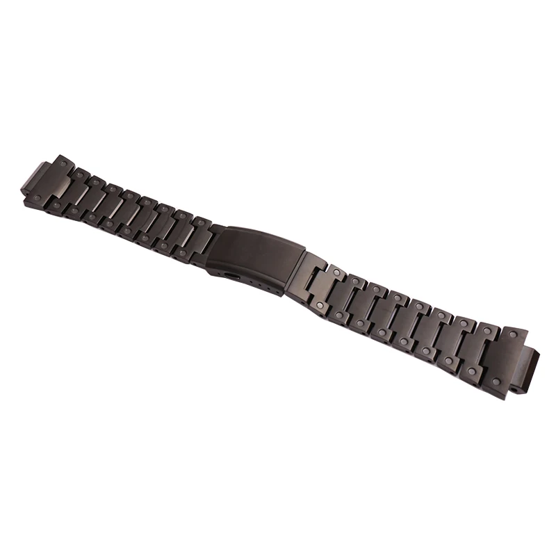 Černý pásek případě modifikované hodinky z nerezové oceli příslušenství pro Casio G-SHOCK GA2100 venkovní sportovní vodotěsné hodinky kapely ženy 0
