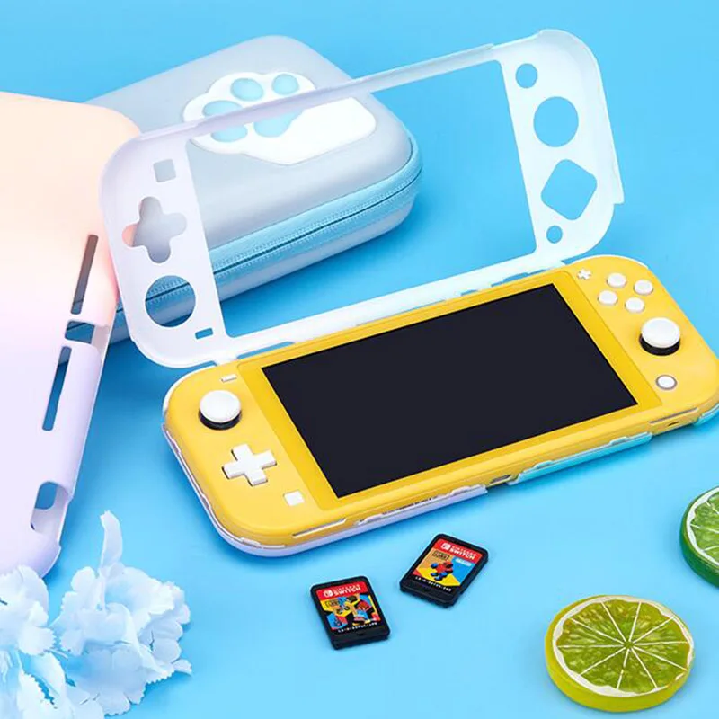 Čistá Barva Ochranné Pouzdro Pro Nintendo Spínač Lite Mini Shell Barevné Matné Tvrdé Plné Přední Zadní Kryt, Hry, Příslušenství 1