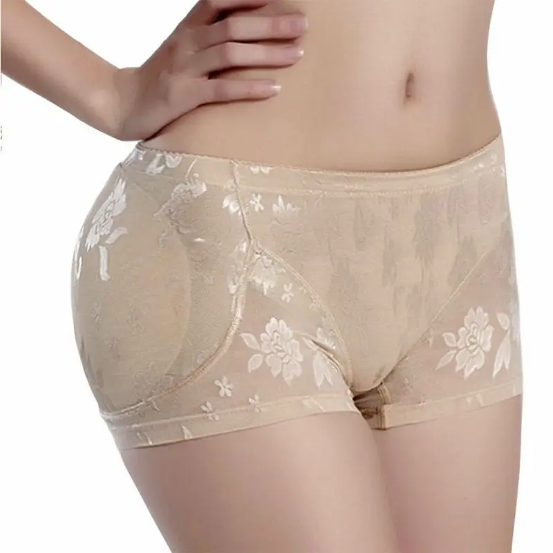 Ženy Enhancer Shaper Kalhotky S Vysokým Pasem Push Up Polstrovaný Zadek Falešný Hip Spodní Prádlo 3